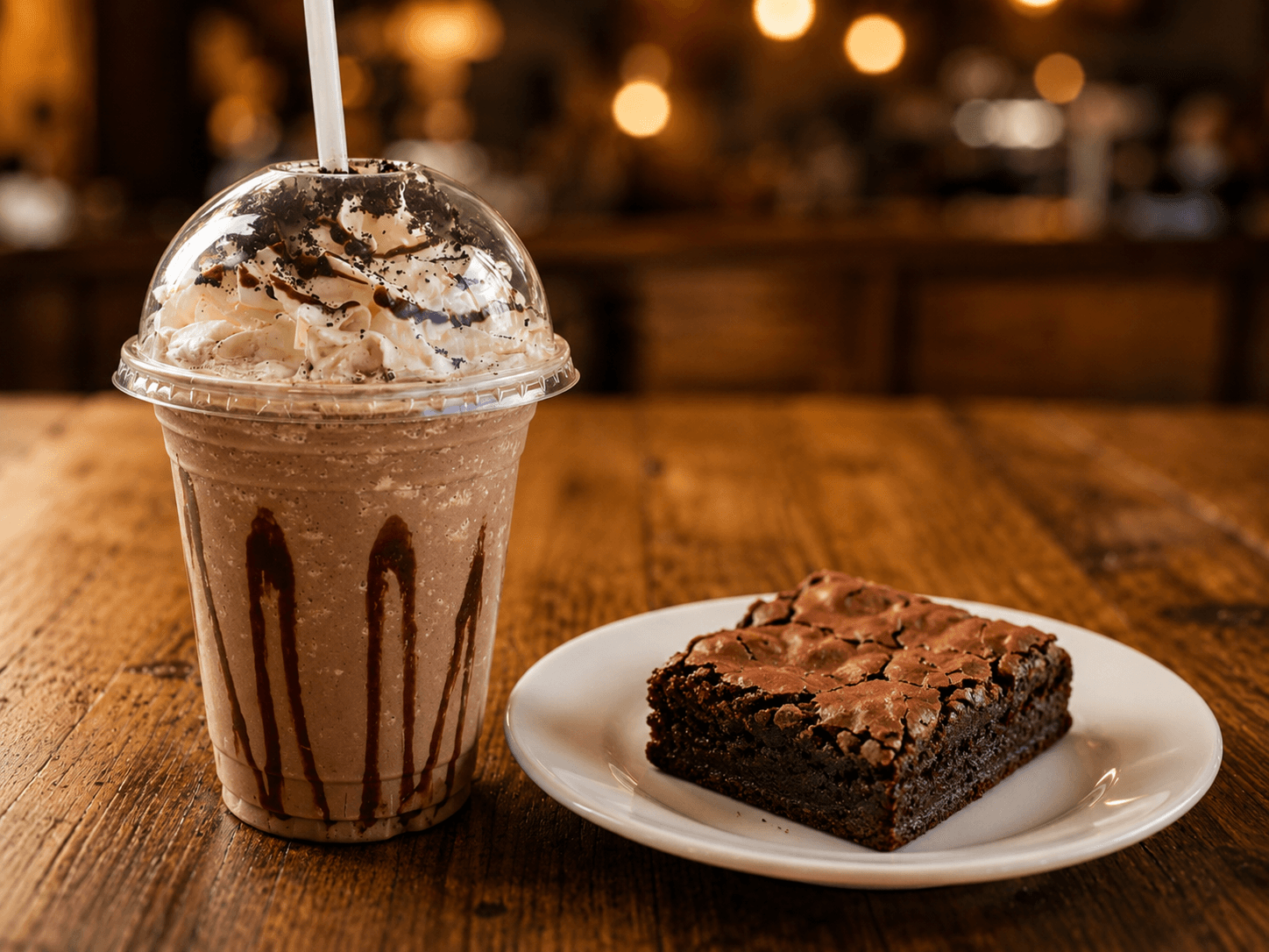 Combo Frappe + Brownie